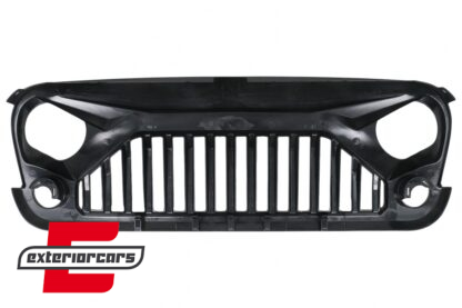 Prednja maska Angry Birds dizajn (mat crna) / JEEP Wrangler Rubicon JK (2007-2017) - Slika 4