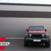 Prednja maska Angry Birds dizajn (mat crna) / JEEP Wrangler Rubicon JK (2007-2017) - Slika 9