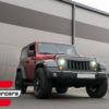 Prednja maska Angry Birds dizajn (mat crna) / JEEP Wrangler Rubicon JK (2007-2017) - Slika 10