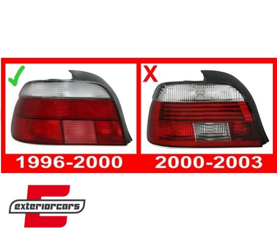 Stražnja svjetla (crvena/kristal) / BMW serije 5 E39 limuzina (1995-08.2000) - Slika 4