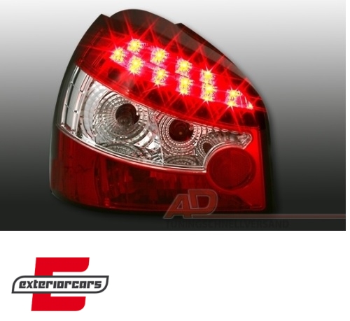 LED stražnja svjetla (crvena/kristal) / Audi A3 (1996-08.2000) Hatchback 3V 5V - Slika 3