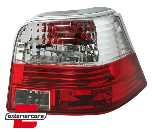 Stražnja svjetla (crvena/kristal) / Volkswagen Golf 4 (09.1997-09.2003) - Slika 2