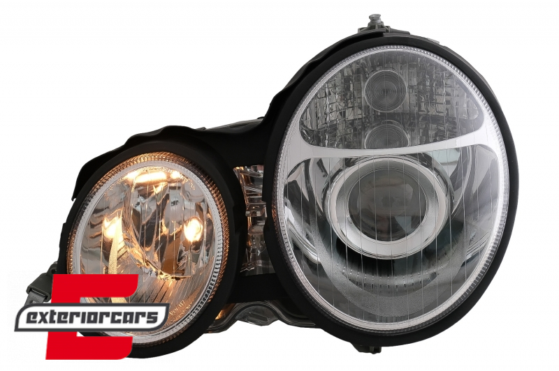 Prednja svjetla Xenon look (chrome) / Mercedes E-klasa W210 S210 (1995-05.1999) - Slika 3