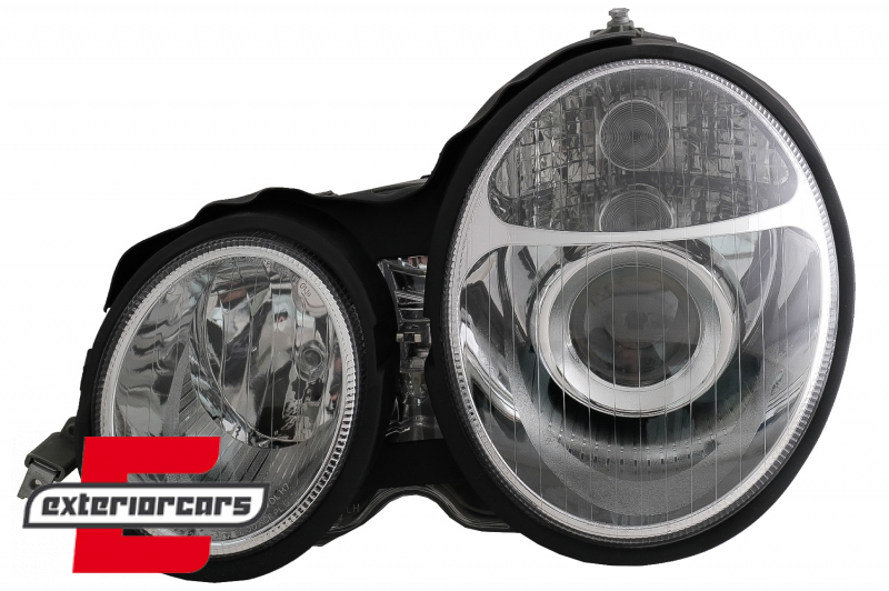 Prednja svjetla Xenon look (chrome) / Mercedes E-klasa W210 S210 (1995-05.1999) - Slika 5