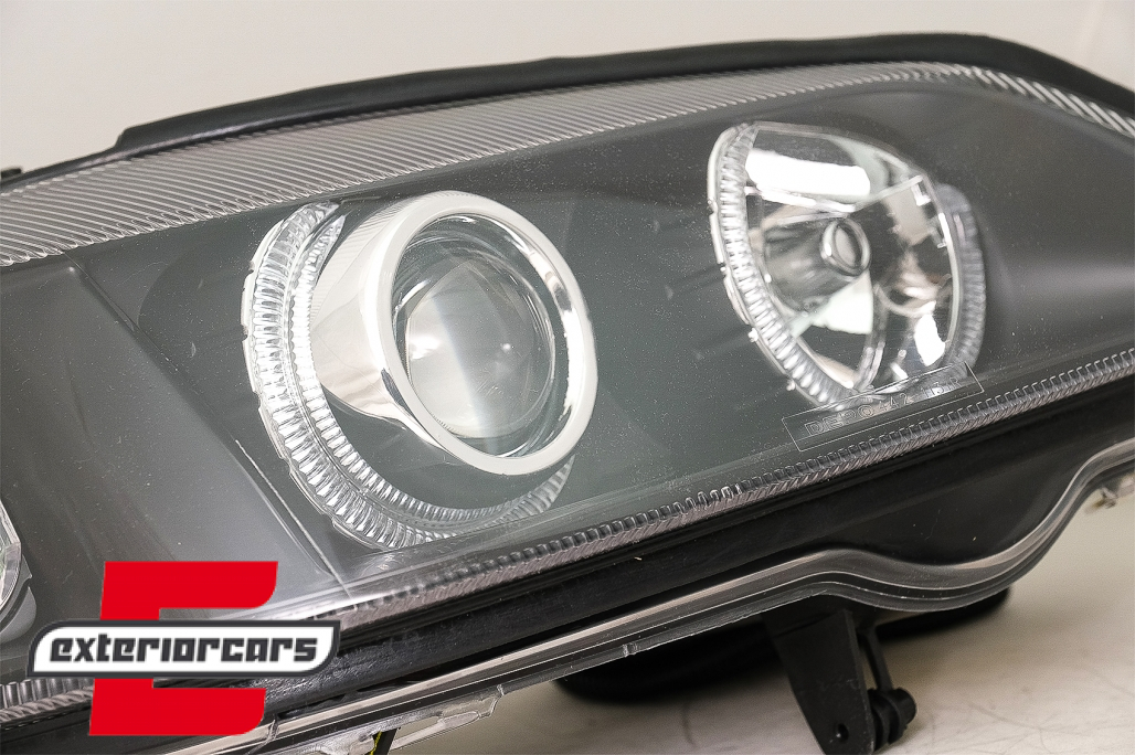 Prednja svjetla Angel Eyes (crna) / Opel Astra G (1997-2004) - Slika 11