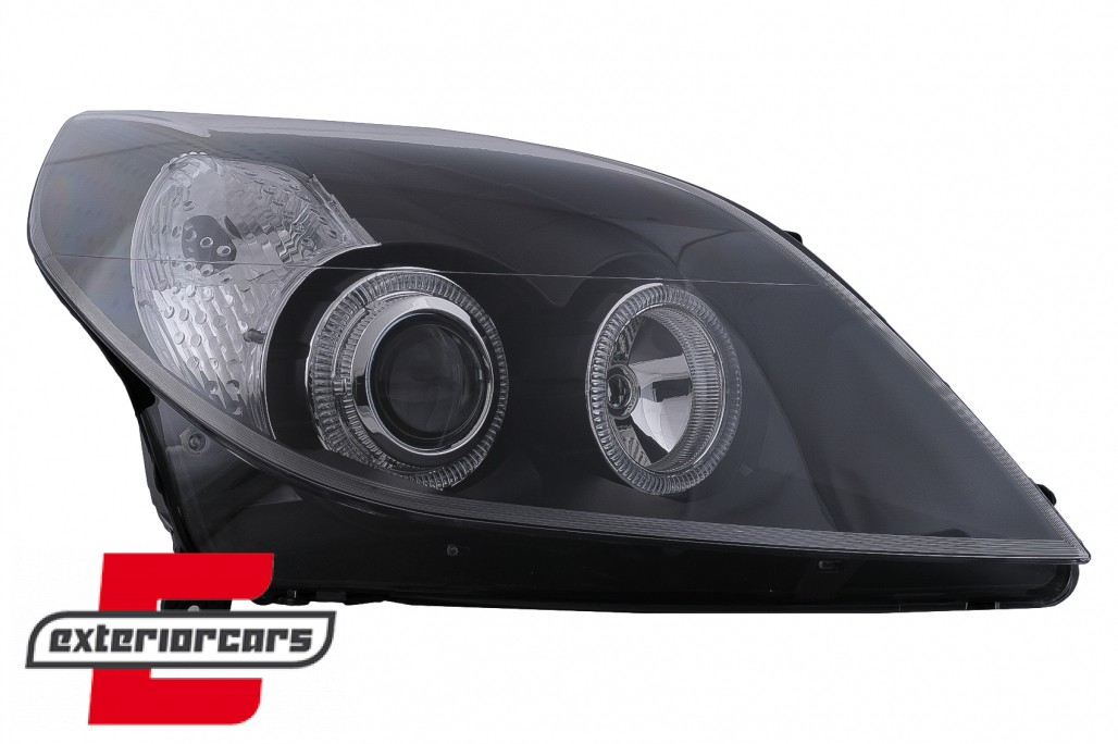 Prednja svjetla Angel Eyes (crna) / Opel Vectra C Signum (09.2005-2008) - Slika 8