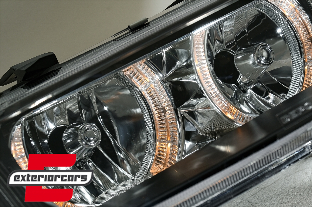 Prednja svjetla Angel Eyes (crna) / Seat Leon Toledo (1999-2004) - Slika 5