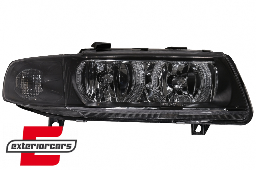 Prednja svjetla Angel Eyes (crna) / Seat Leon Toledo (1999-2004) - Slika 2