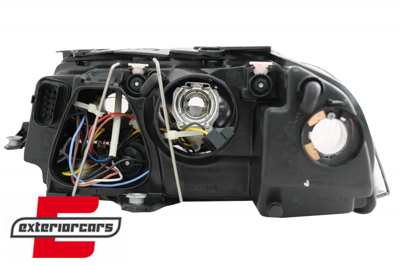 Prednja svjetla LED DayLight (crna) / Volkswagen Passat B5 3BG (09.2000-03.2005) - Slika 9