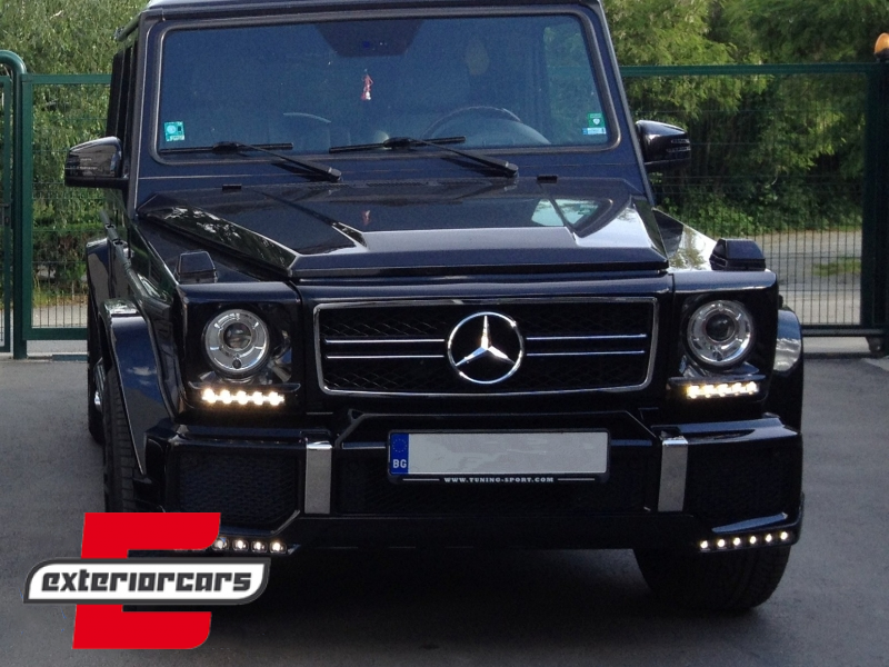 Poklopci svjetla & LED DRL AMG dizajn / Mercedes G-klasa W463 (1989-2012) - Slika 8