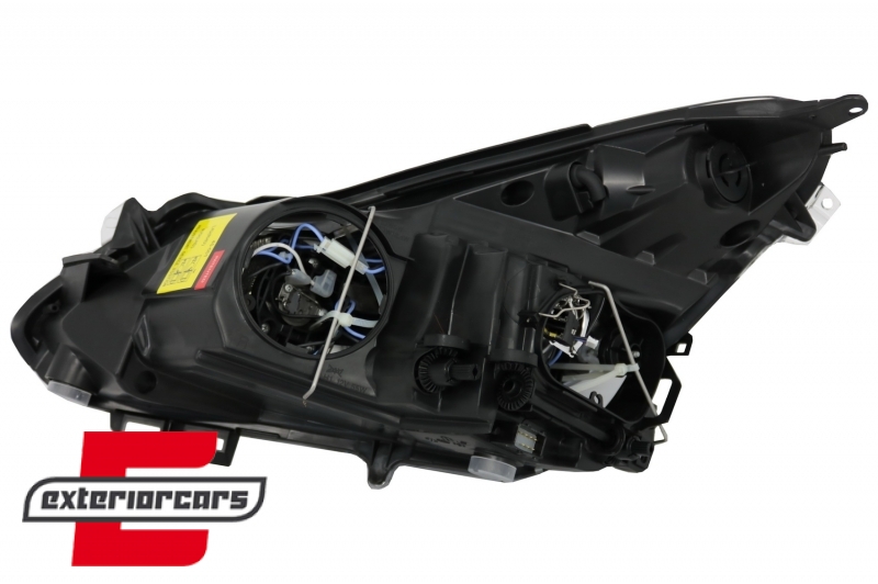 Prednja svjetla Angel Eyes (crna) / Opel Corsa D (04.2006-2011) - Slika 6