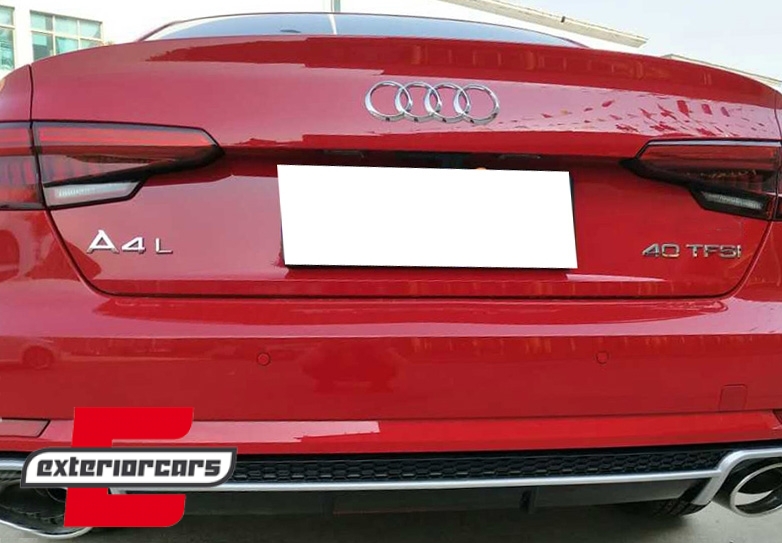 Difuzor zraka & nastavci auspuha RS4 dizajn / Audi A4 B9 8W limuzina karavan (2016-2018) - Slika 8