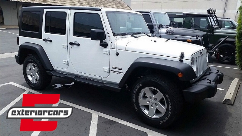Bočne stepenice Retro dizajn / Jeep Wrangler Rubicon JK (2007-2017) 4 vrata - Slika 12