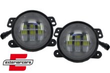 Full LED svjetla za maglu (maglenke) (4 inch) / JEEP Wrangler JK TJ LJ (2007-2017)