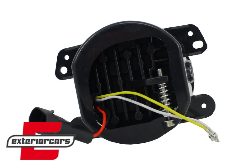 Full LED svjetla za maglu (maglenke) Angel Eyes (4 inch) / JEEP Wrangler JK TJ LJ (2007-2017) - Slika 7