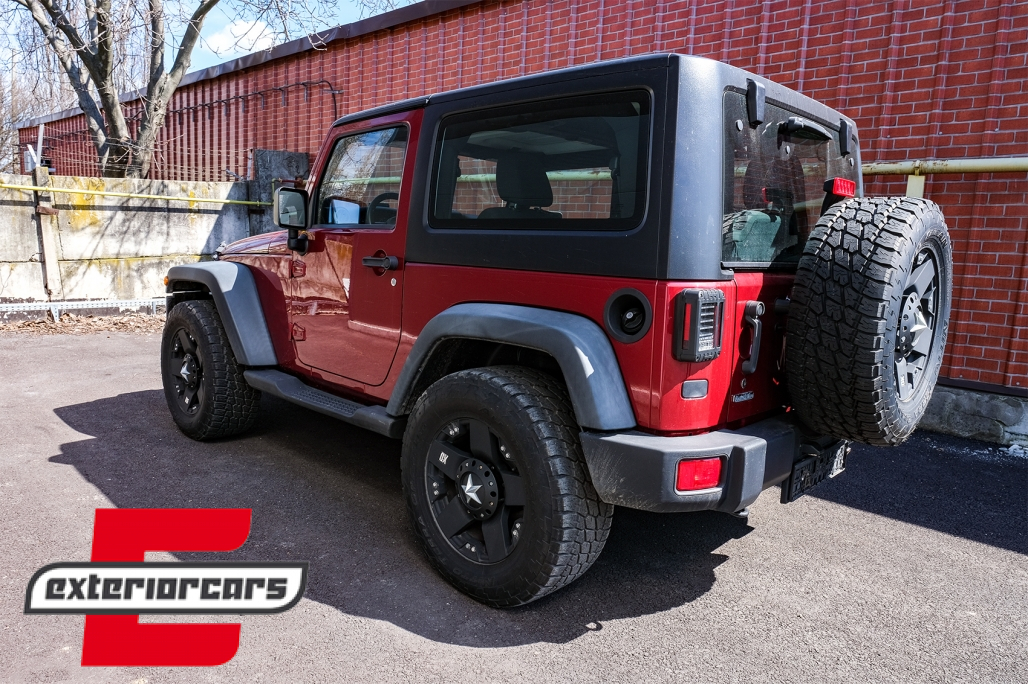 Bočne stepenice Retro dizajn / Jeep Wrangler Rubicon JK (2007-2017) 2 vrata - Slika 16