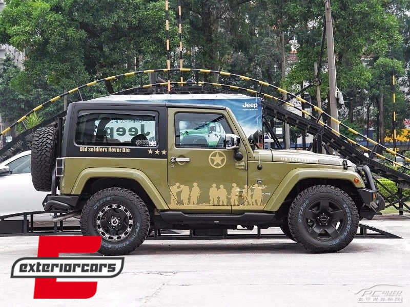 Bočne stepenice Retro dizajn / Jeep Wrangler Rubicon JK (2007-2017) 2 vrata - Slika 9