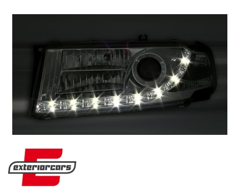 Prednja svjetla LED DayLight (chrome) / Škoda Octavia I (2000-2010) - Slika 3