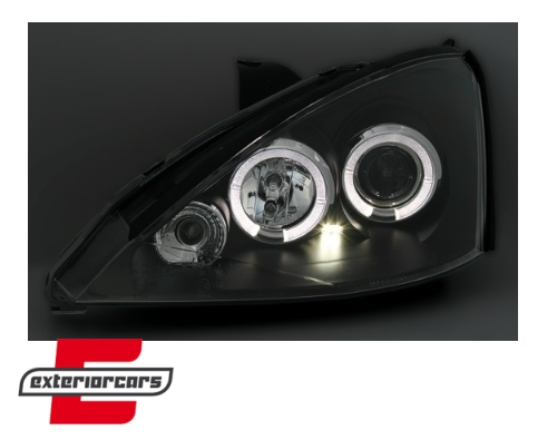 Prednja svjetla Angel Eyes (chrome) / Ford Focus Facelift (11.2001-2004) - Slika 3