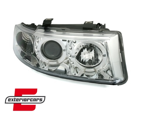 Prednja svjetla Angel Eyes (chrome) / Seat Leon Toledo (1999-2004) - Slika 2