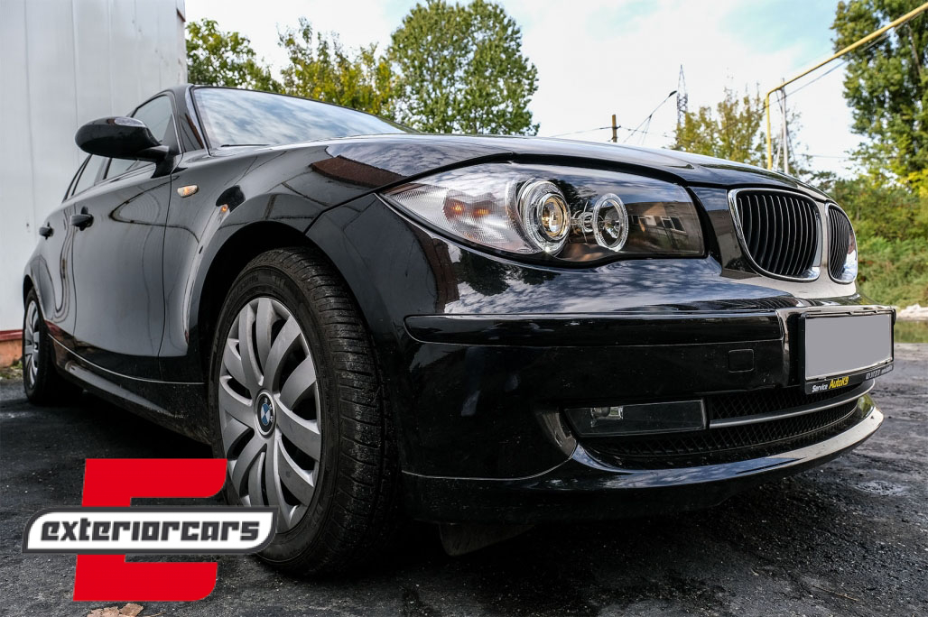 Prednja svjetla Angel Eyes (crna) / BMW serije 1 E81 E82 E87 E88 (2004-2011) - Slika 20