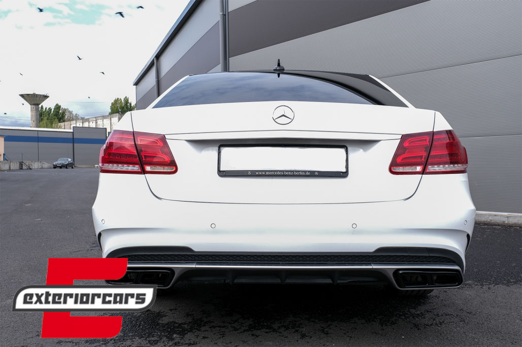 Nastavci auspuha AMG dizajn Exclusive Edition (crna) / Mercedes S-klasa W222 E-klasa W212 Facelift CLS W218 SL-klasa R231 - Slika 14