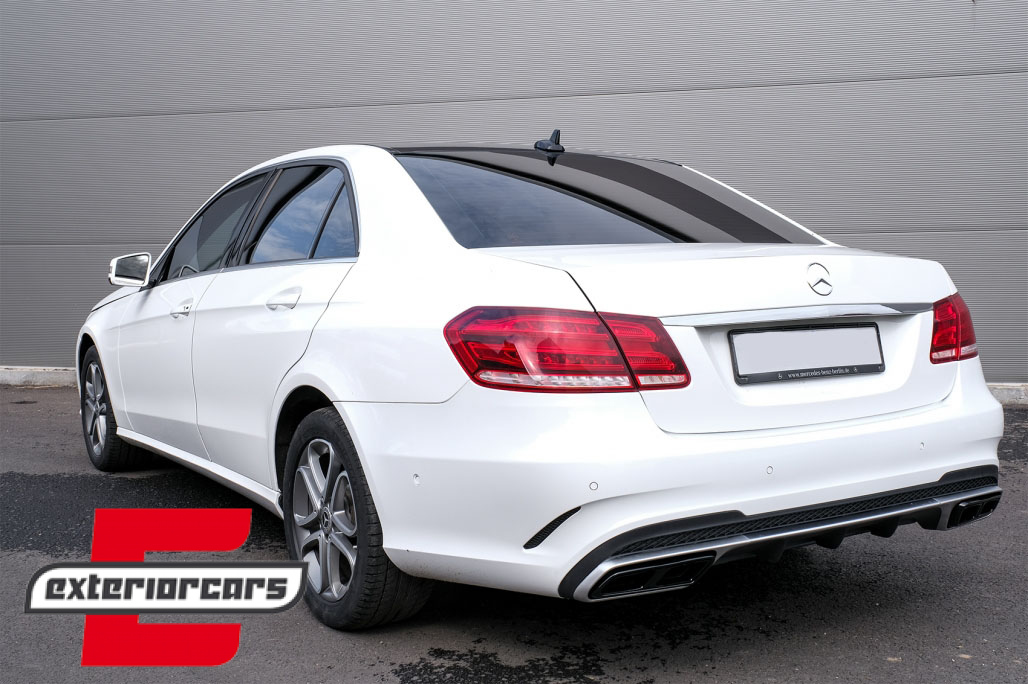 Nastavci auspuha AMG dizajn Exclusive Edition (crna) / Mercedes S-klasa W222 E-klasa W212 Facelift CLS W218 SL-klasa R231 - Slika 11