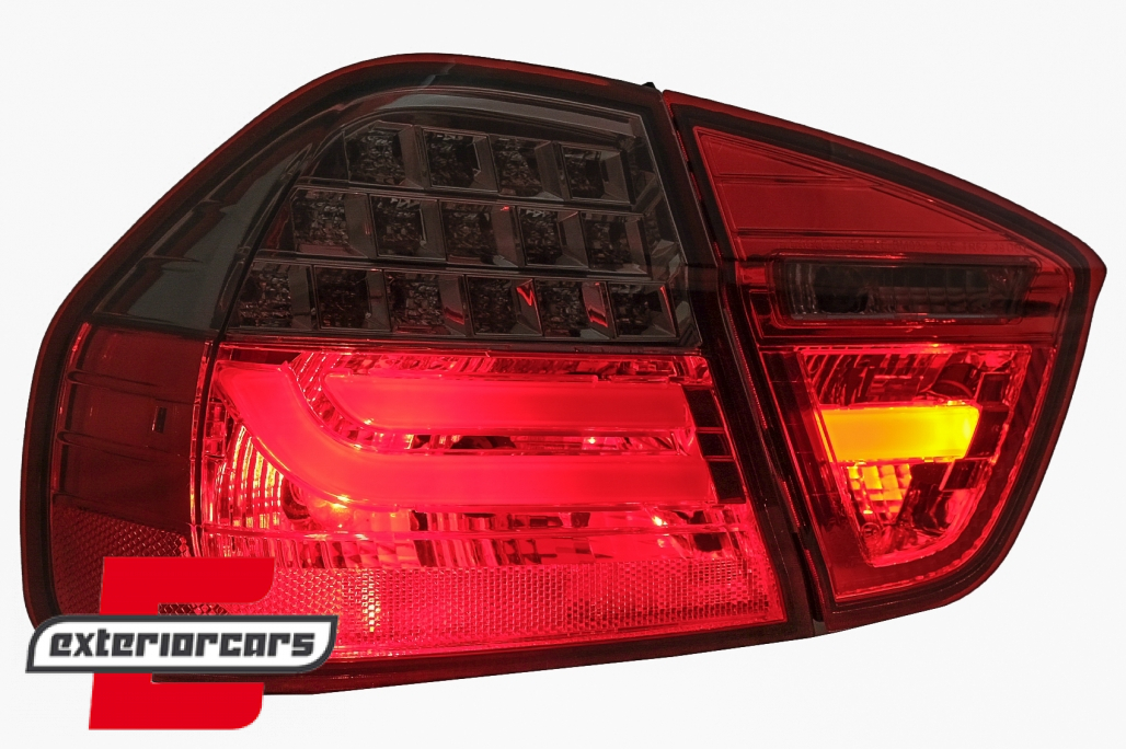 LED stražnja svjetla LCI LightBar dizajn (crvena/smoke) / BMW serije 3 E90 limuzina (2005-2008) - Slika 13