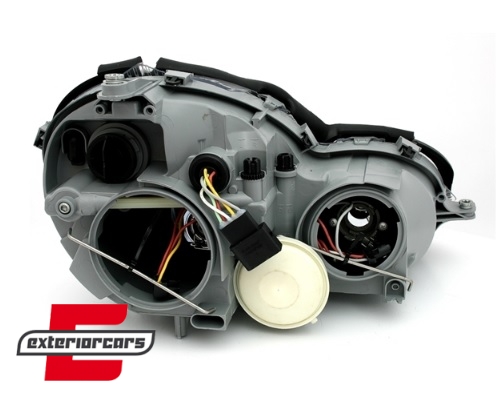 Prednja svjetla (chrome) / Mercedes C klasa Sportcoupe CL203 (2000-2008) - Slika 4
