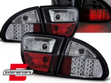 LED stražnja svjetla (crna) / Seat Leon (1999-2004)