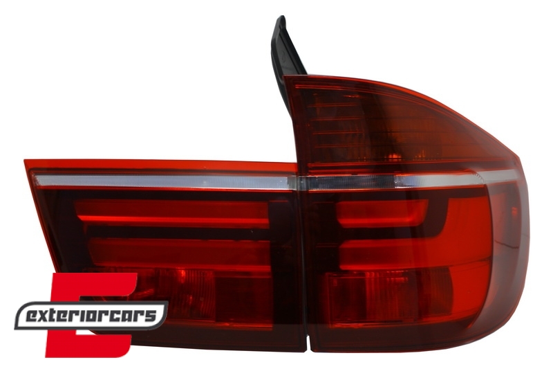 LED stražnja svjetla Facelift dizajn (crvena/kristal) / BMW X5 E70 (2007-05.2010) - Slika 3