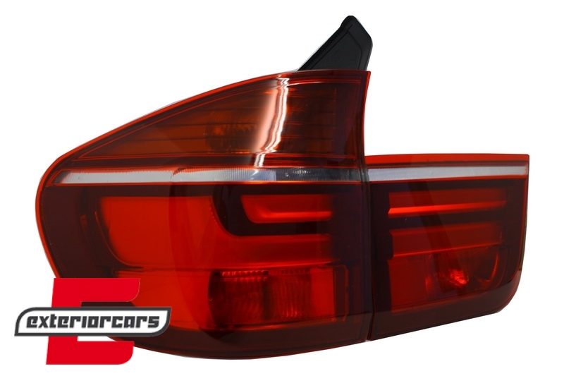 LED stražnja svjetla Facelift dizajn (crvena/kristal) / BMW X5 E70 (2007-05.2010) - Slika 4