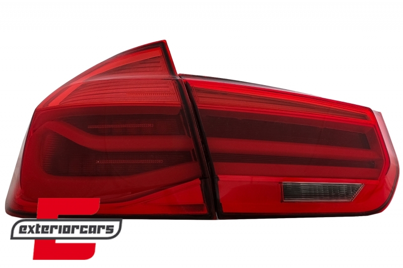 LED stražnja svjetla SEQ žmigavci LCI dizajn (crvena) / BMW serije 3 F30 F35 F80 (2011-2019) - Slika 13