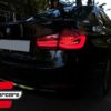 LED stražnja svjetla Sekvencijalni Dinamički žmigavci LCI dizajn (crvena/kristal) / BMW serije 3 F30 (2011-2019) - Slika 22