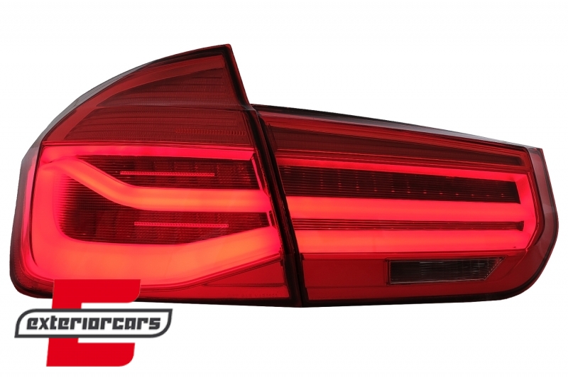 LED stražnja svjetla SEQ žmigavci LCI dizajn (crvena) / BMW serije 3 F30 F35 F80 (2011-2019) - Slika 3
