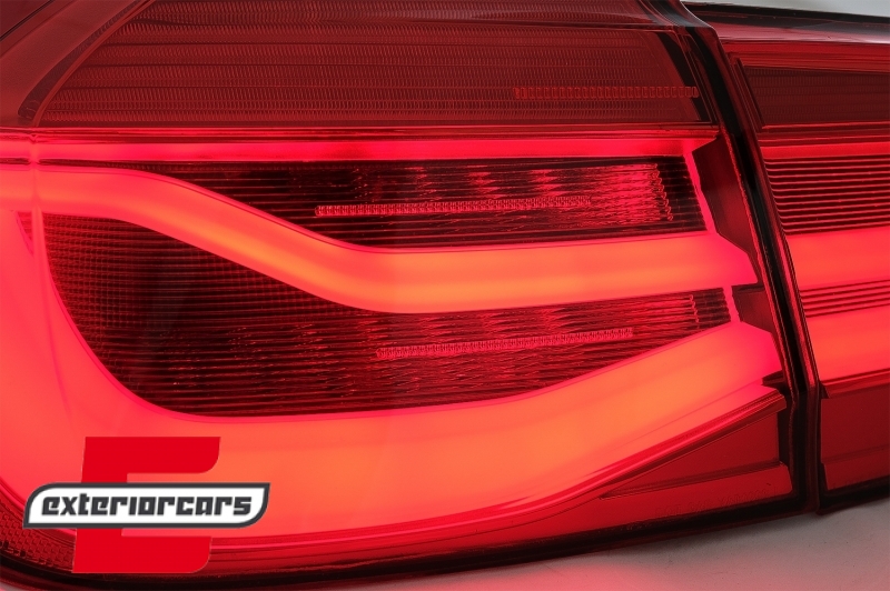 LED stražnja svjetla SEQ žmigavci LCI dizajn (crvena) / BMW serije 3 F30 F35 F80 (2011-2019) - Slika 5