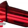 LED stražnja svjetla Sekvencijalni Dinamički žmigavci LCI dizajn (crvena/kristal) / BMW serije 3 F30 (2011-2019) - Slika 5