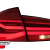 LED stražnja svjetla Sekvencijalni Dinamički žmigavci LCI dizajn (crvena/kristal) / BMW serije 3 F30 (2011-2019) - Slika 9