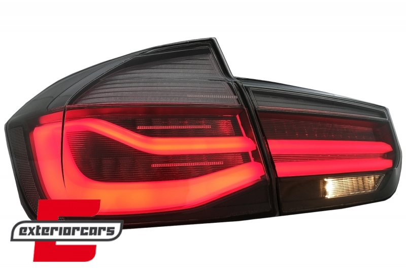 LED stražnja svjetla SEQ žmigavci LCI dizajn (smoke) / BMW serije 3 F30 F35 F80 (2011-2019) - Slika 14