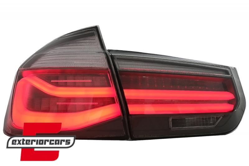 LED stražnja svjetla SEQ žmigavci LCI dizajn (smoke) / BMW serije 3 F30 F35 F80 (2011-2019) - Slika 3