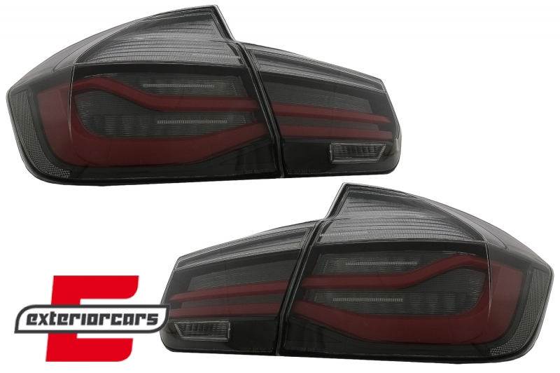 LED stražnja svjetla SEQ žmigavci LCI dizajn (smoke) / BMW serije 3 F30 F35 F80 (2011-2019) - Slika 17