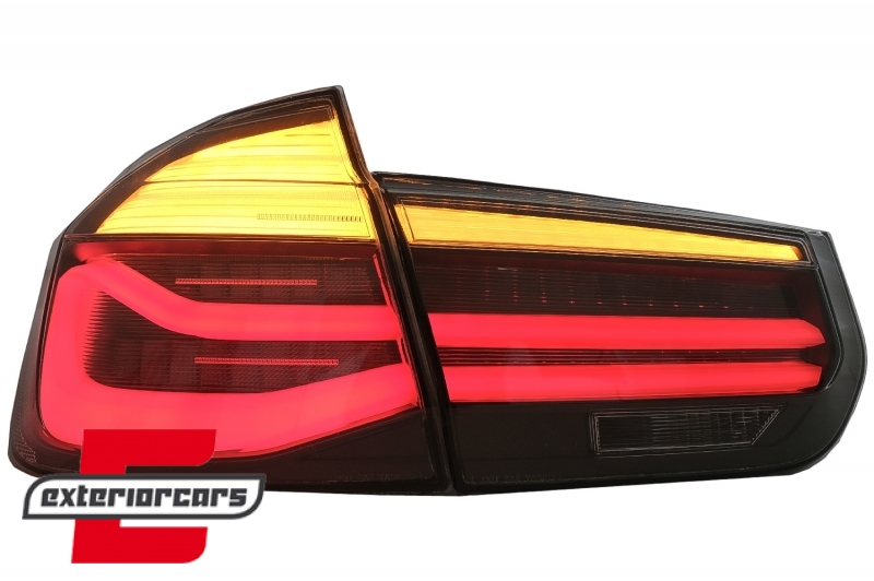 LED stražnja svjetla SEQ žmigavci LCI dizajn (smoke) / BMW serije 3 F30 F35 F80 (2011-2019) - Slika 6