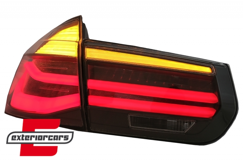 LED stražnja svjetla SEQ žmigavci LCI dizajn (smoke) / BMW serije 3 F30 F35 F80 (2011-2019) - Slika 9
