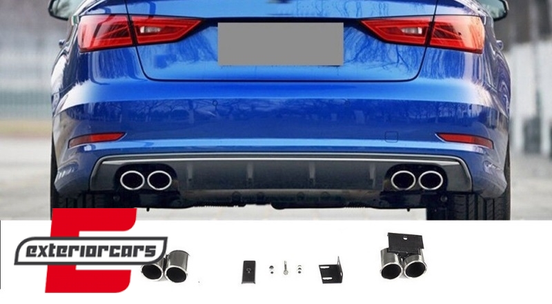 Nastavci auspuha S3 dizajn / AUDI A3 8V Limuzina Sportback Coupe (2012-2019) - Slika 6