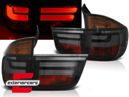 LED stražnja svjetla Facelift dizajn (smoke) / BMW X5 E70 (2007-05.2010)