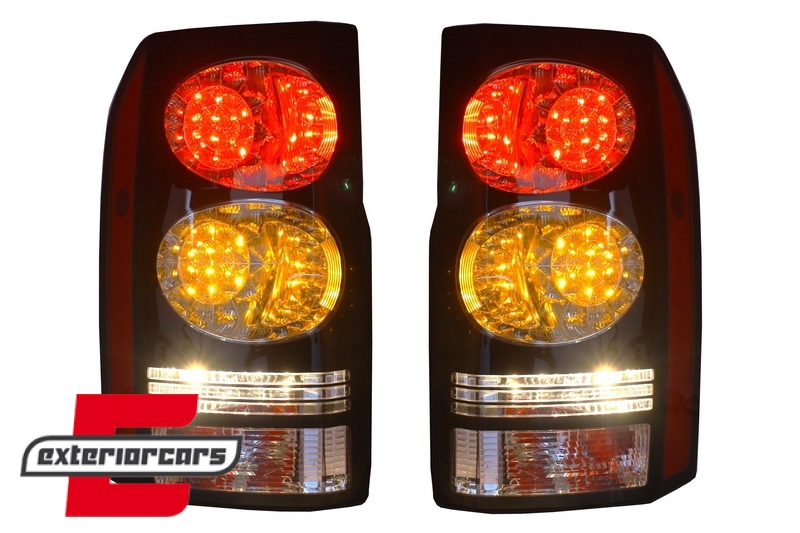 LED stražnja svjetla Facelift look (crna) / Land Rover Discovery III 3 & IV 4 (2004-2016) - Slika 9