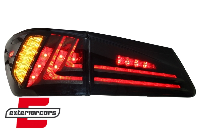 Full LED stražnja svjetla LightBar Facelift XE30 dizajn (smoke) / LEXUS IS XE20 (2006-2012) - Slika 7