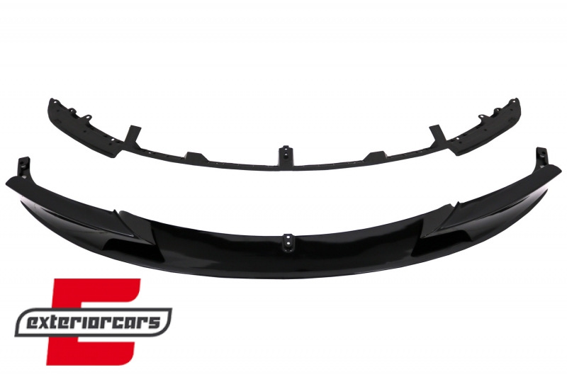 Prednji splitter M-Performance dizajn (piano crna) / BMW serije 3 F30 limuzina F31 karavan (2011-2019) - Slika 9