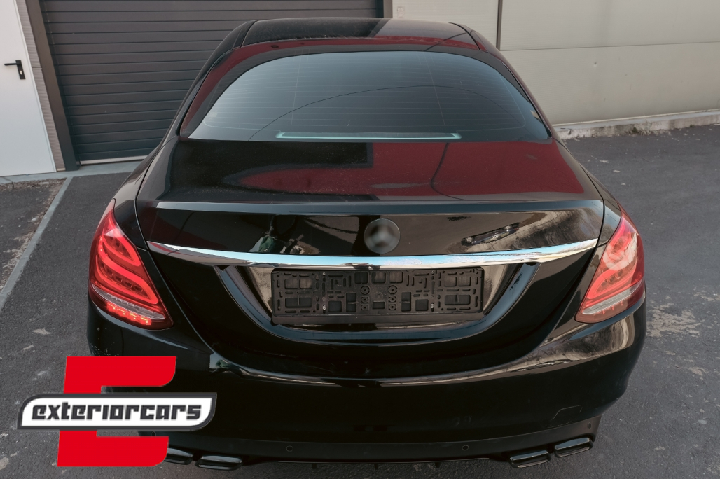 Nastavci auspuha AMG dizajn (crna) / Mercedes C-klasa W205 S205 C205 A205 E-klasa W213 S-klasa W222 GLE C292 GLE W166 GLC W253 X253 C253 C217 (2014-) - Slika 23