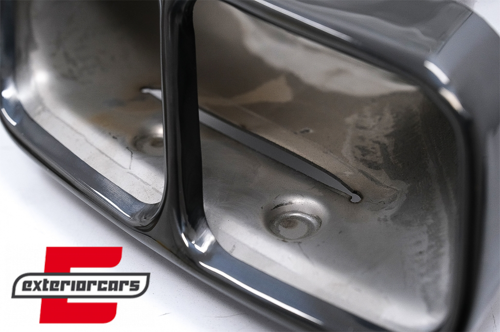 Nastavci auspuha A45 CLA45 AMG dizajn (crna) / Mercedes A-klasa W176 (2012-2018) CLA W117 C117 (2012-2018) - Slika 12
